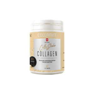 Bote de Collamin colágeno suizo sabor vainilla