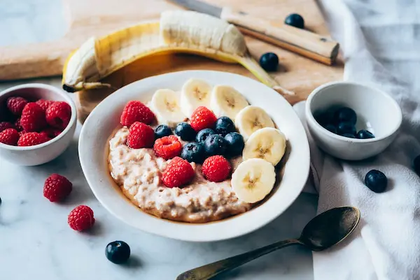 Receta 10 Porridge de quinoa con frutas