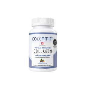 Pastillas masticables de colágeno hidrolizado – sabor uva