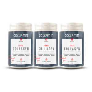 Collamin colágeno suizo acompañado de vitaminas